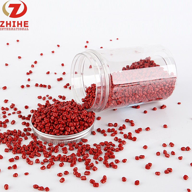 Добро качество суровини Червен цвят пластмаса Masterbatch